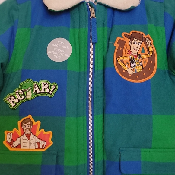 Disney Toy Story Toddler Jacket 2T - Picture 3 of 3